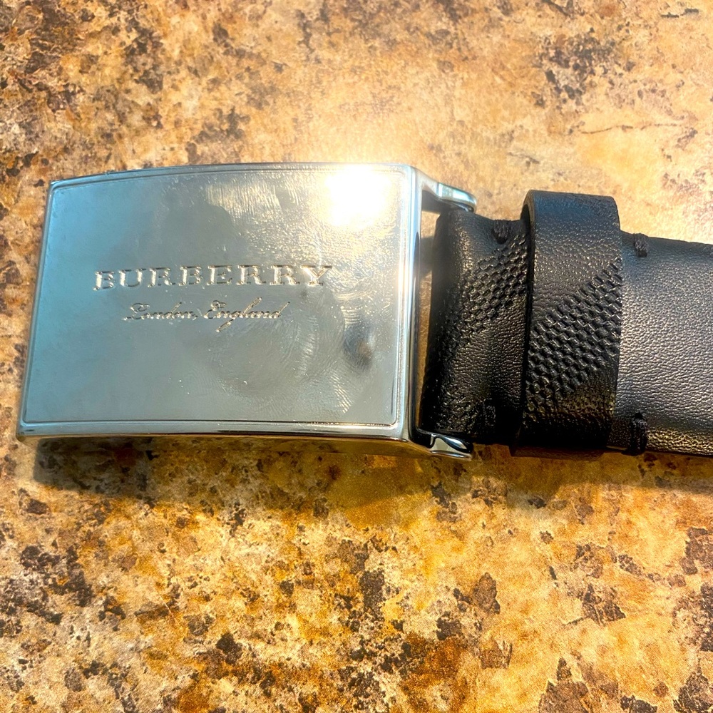 Burberry Leather Belt